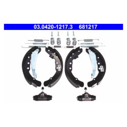 ATE Original-Bremsschuh-Kit (0304201217301) für Audi Volkswagen