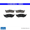 ATE original brake pads (13046080032) for Chrysler