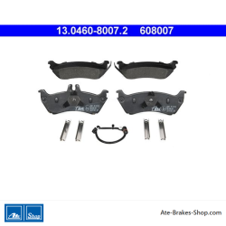 ATE original brake pads (13046080072) for Mercedes-Benz