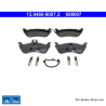ATE plaquettes de frein d’origine (13046080072) pour Mercedes-Benz