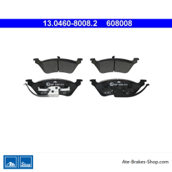 ATE original brake pads (13046080082) for Chrysler