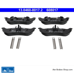 ATE plaquettes de frein d’origine (13046080172) pour Jeep
