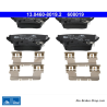 ATE pastillas de freno originales (13046080192) para Chrysler, Lancia