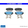 ATE original brake pads (13046080202) for Chrysler