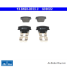 ATE plaquettes de frein d’origine (13046080222) pour Chrysler