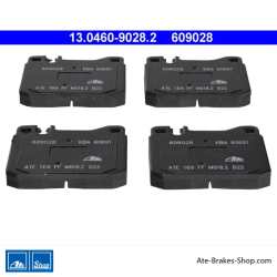 ATE pastillas de freno originales (13046090282) para Mercedes-Benz