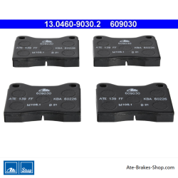 ATE originale Bremsbeläge (13046090302) für BMW