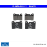ATE pastillas de freno originales (13046090312) para BMW