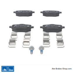 ATE plaquettes de frein d’origine (13046026442) pour Citroën, Opel, Peugeot