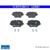 ATE originele keramische remblokken (13047026012) voor BMW, Mini en Toyota