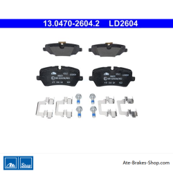ATE original ceramic brake pads (13047026042) for Land Rover