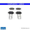 ATE pastillas de freno cerámicas originales (13047026152) para Opel