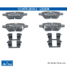 ATE originele keramische remblokken (13047026382) voor Chevrolet, Opel