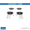 ATE original ceramic brake pads (13047026522) for Renault