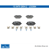 ATE original ceramic brake pads (13047026642) for BMW, Mini