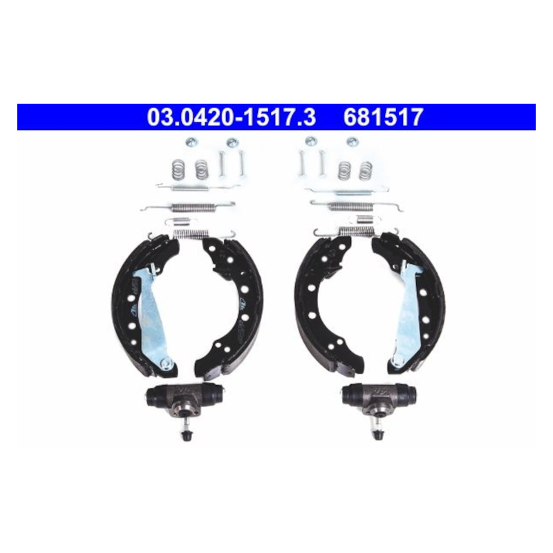 ATE Original-Bremsschuh-Kit (0304201517301) für Seat Volkswagen