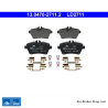 ATE original ceramic brake pads (13047027112) for Mercedes-Benz