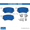 ATE plaquettes de frein d’origine (13046026492) pour Ford