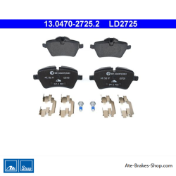 ATE original ceramic brake pads (13047027252) for Mini
