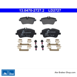 ATE originale Keramikbremsbeläge (13047027272) für Mercedes-Benz