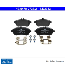ATE originale keramische Bremsbeläge (13047027332) für Mercedes-Benz