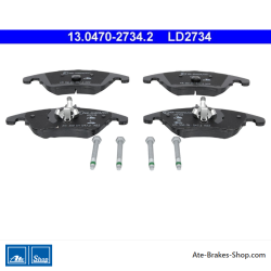 ATE original ceramic brake pads (13047027342) for Mercedes-Benz