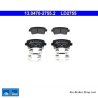 ATE original ceramic brake pads (13047027552) for Chevrolet, Opel, Saab