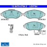 ATE plaquettes de frein en céramique d’origine (13047027642) pour Seat, Skoda, Volkswagen (VW)