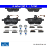 ATE original ceramic brake pads (13047027672) for Alfa Romeo
