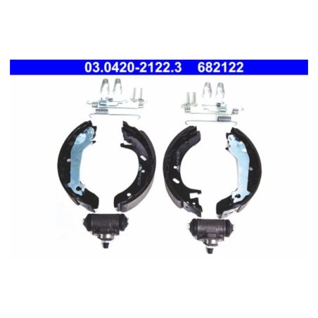 ATE Kit de griffes de frein d’origine (0304202122301) pour Ford