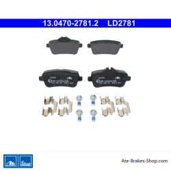 ATE originele keramische remblokken (13047027812) voor Mercedes-Benz