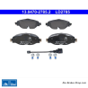 ATE original ceramic brake pads (13047027852) for Audi, Cupra, Seat, Skoda, Volkswagen (VW)