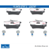 ATE original ceramic brake pads (13047027872) for Audi, Seat, Skoda, Volkswagen (VW)