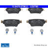 ATE originele keramische remblokken (13047027902) voor Audi, Seat, Skoda, Volkswagen (VW)