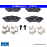 ATE original ceramic brake pads (13047028332) for Mercedes-Benz