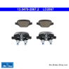 ATE originele keramische remblokken (13047028672) voor Alfa Romeo, Fiat, Lancia