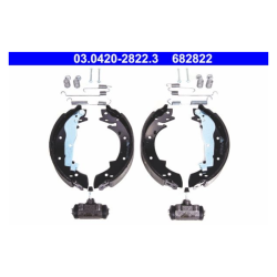 ATE Originele remschoenkit (0304202822301) voor BMW
