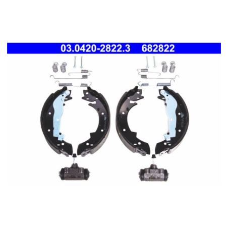 ATE Kit original de zapatas de freno (0304202822301) para BMW