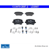 ATE originele keramische remblokken (13047028872) voor Audi, Seat, Skoda, Volkswagen (VW)