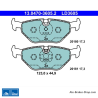 ATE plaquettes de frein en céramique d’origine (13047036052) pour BMW, MG, Rover, Saab