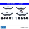 ATE originalen Keramikbremsbelägen (13047038272) für Abarth, Fiat, Lancia, Opel