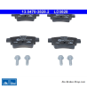 ATE pastillas de freno cerámicas originales (13047038282) para Abarth, Fiat