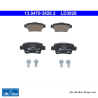 ATE pastillas de freno cerámicas originales (13047038282) para Abarth, Fiat