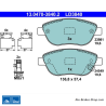 ATE originale Keramikbremsbeläge (13047038402) für Fiat, Opel