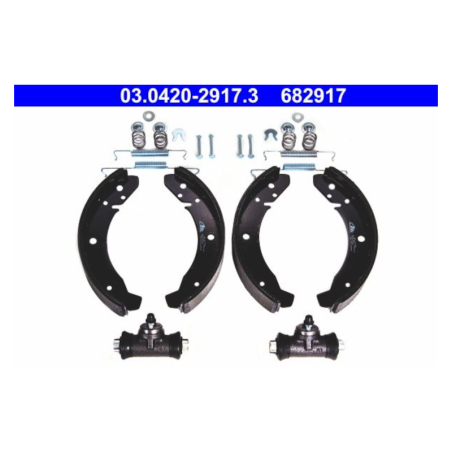 ATE Kit original de zapatas de freno (0304202917302) para Volkswagen