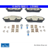 ATE pastillas de freno cerámicas originales (13047038822) para Mercedes-Benz