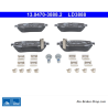 ATE originele keramische remblokken (13047038882) voor Mercedes-Benz, Nissan, Renault