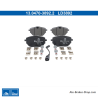 ATE originele keramische remblokken (13047038922) voor Volkswagen (VW)