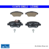 ATE original ceramic brake pads (13047039822) for Fiat