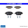 ATE pastillas de freno cerámicas originales (13047039882) para Ford, Jaguar, Renault
